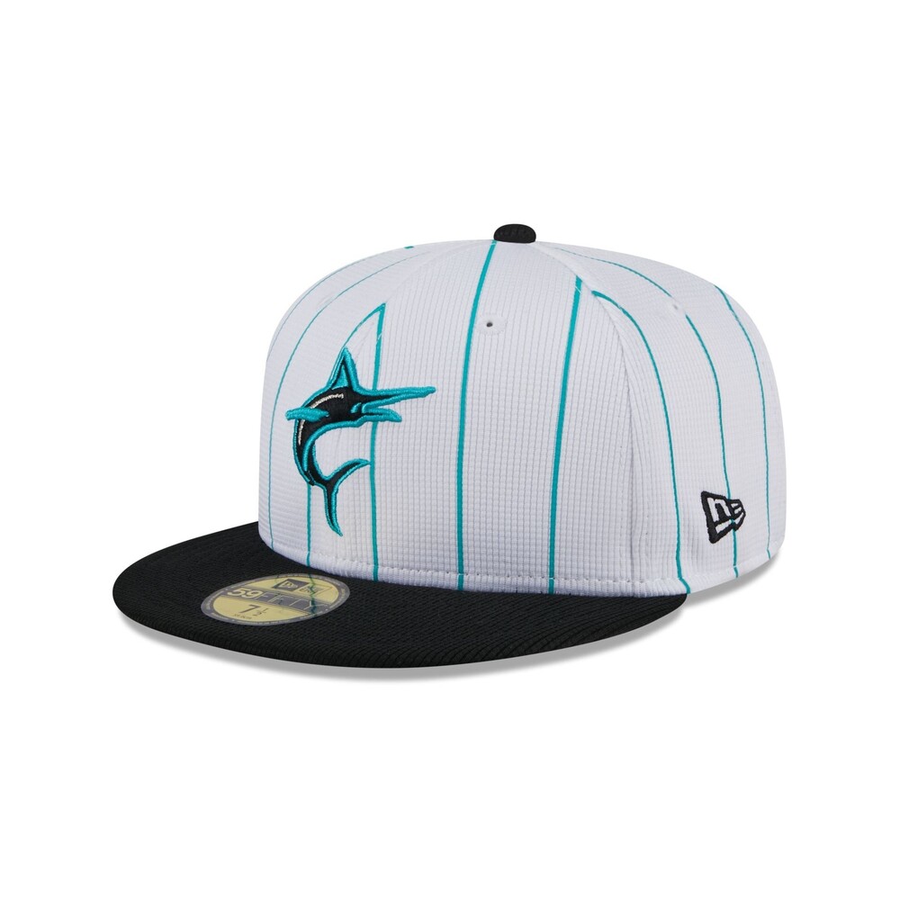 New Era Miami Marlins 2025 Batting Practice 59FIFTY Fitted - Size 7 7/8